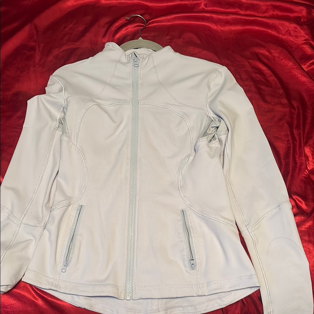 LULU lemon define jacket size 8 LUON